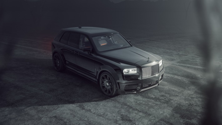 Rolls-Royce Cullinan Black Badge Spofec 2022. Desktop wallpaper