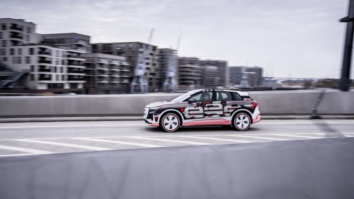 Audi Q4 e-tron Concept 2022. Desktop wallpaper