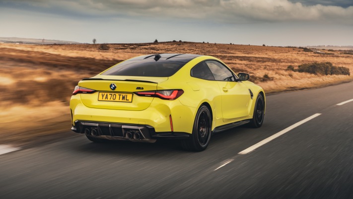 BMW M4 Competition UK Version 2021. Desktop wallpaper