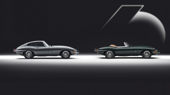 Jaguar E-TYPE 60 Collection Roadster 2021. Desktop wallpaper