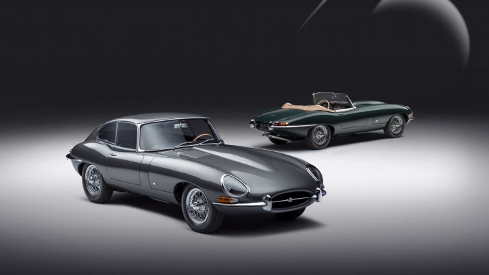 Jaguar E-TYPE 60 Collection 2021. Desktop wallpaper