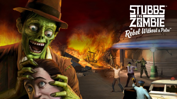 Stubbs the Zombie in Rebel Without a Pulse. Desktop wallpaper