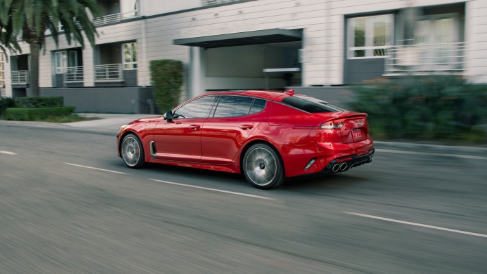 Kia Stinger GT 2022. Desktop wallpaper