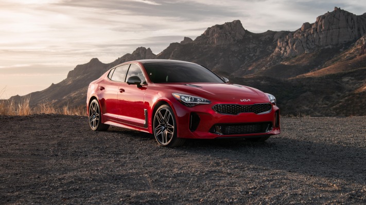 Kia Stinger GT 2022. Desktop wallpaper