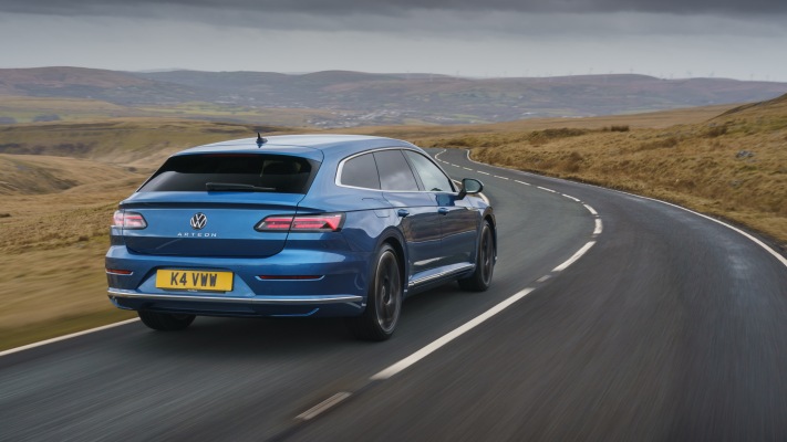 Volkswagen Arteon Shooting Brake Elegance UK Version 2021. Desktop wallpaper