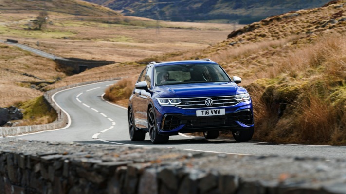 Volkswagen Tiguan R UK Version 2021. Desktop wallpaper