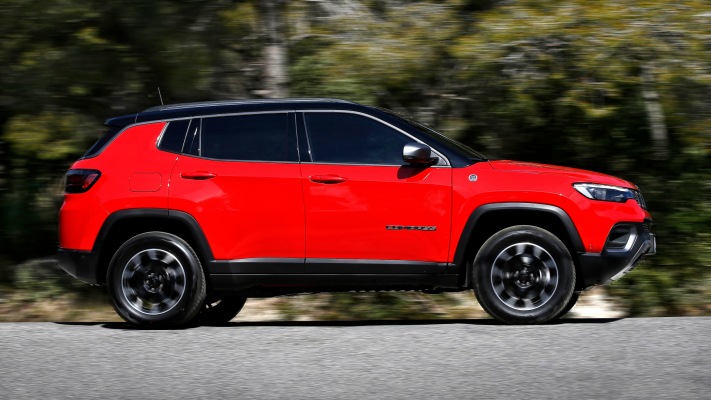 Jeep Compass Trailhawk 4xe 2022. Desktop wallpaper