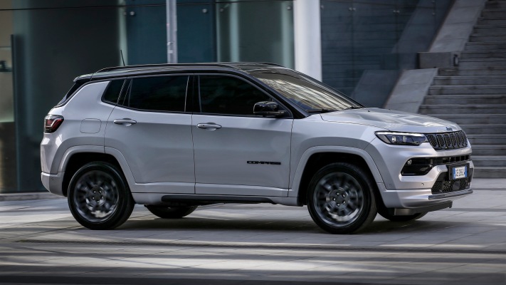 Jeep Compass S 4xe 2022. Desktop wallpaper