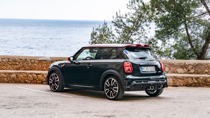 MINI John Cooper Works 2022. Desktop wallpaper