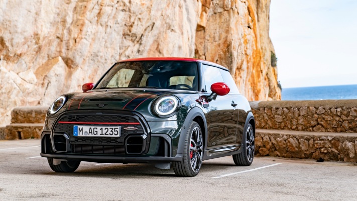 MINI John Cooper Works 2022. Desktop wallpaper