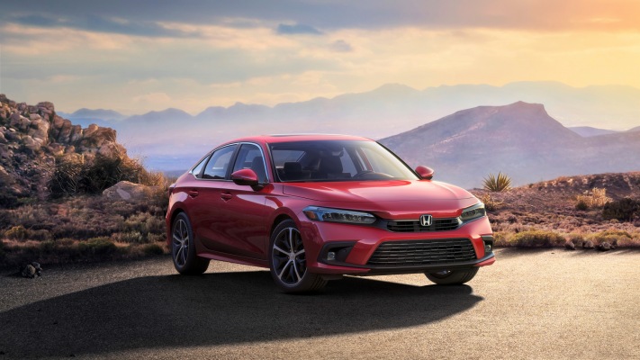 Honda Civic Sedan 2022. Desktop wallpaper