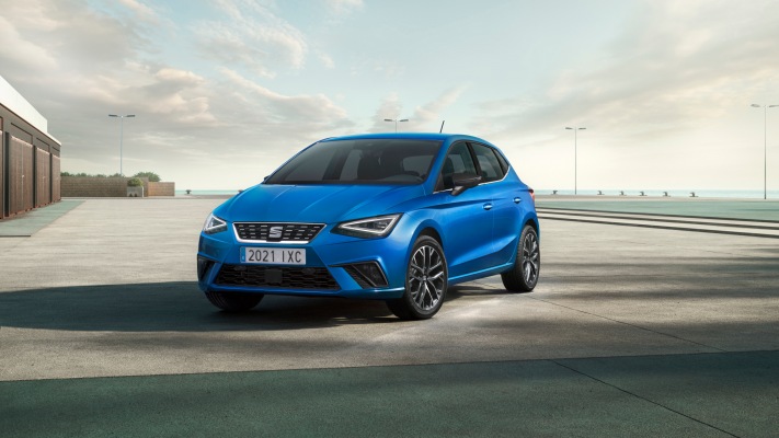 SEAT Ibiza Xcellence 2021. Desktop wallpaper