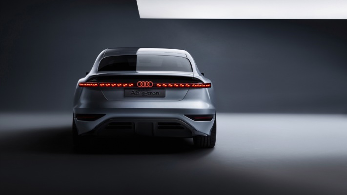 Audi A6 e-tron Concept 2021. Desktop wallpaper