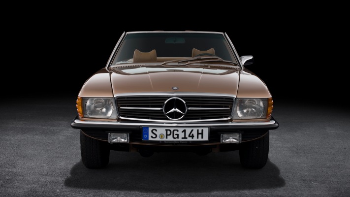 Mercedes-Benz SL 1971. Desktop wallpaper