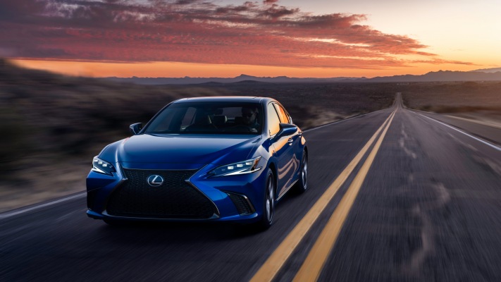 Lexus ES 260 2022. Desktop wallpaper