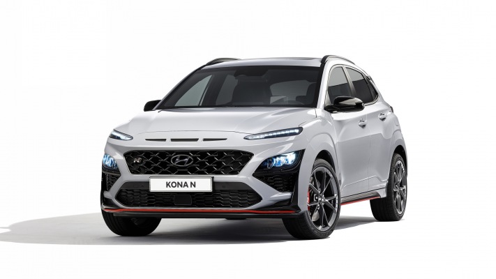 Hyundai Kona N 2022. Desktop wallpaper