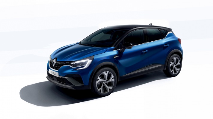 Renault Captur R.S. Line 2021. Desktop wallpaper