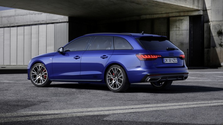 Audi A4 Avant S-line Competition Plus 2022. Desktop wallpaper