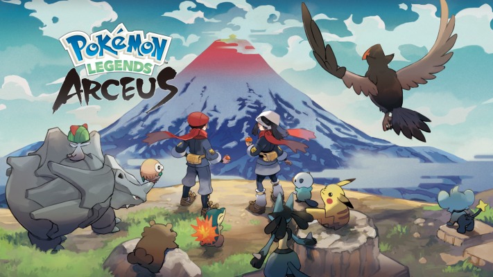 Pokemon Legends: Arceus. Desktop wallpaper
