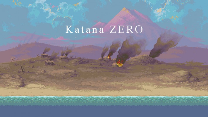 Katana ZERO. Desktop wallpaper