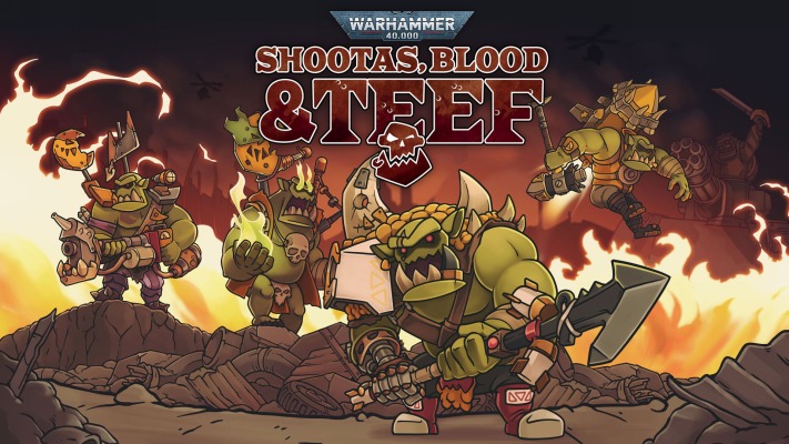 Warhammer 40,000: Shootas, Blood & Teef. Desktop wallpaper