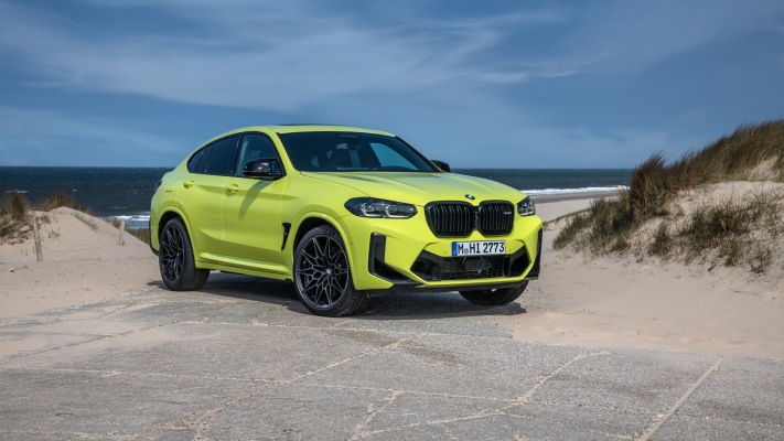 BMW X4 M Competition 2022. Desktop wallpaper