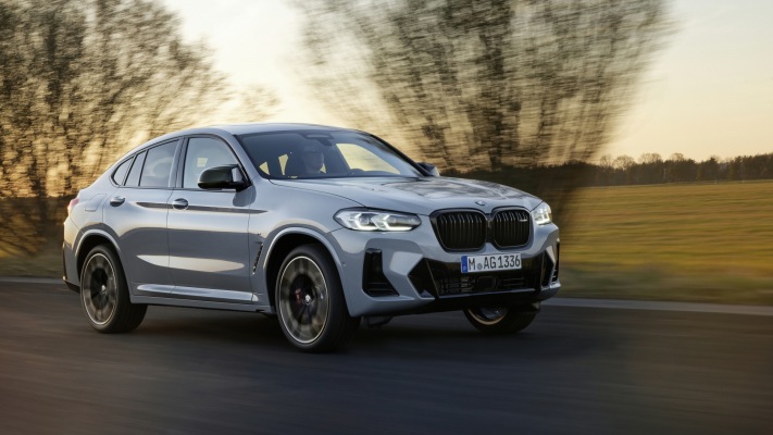 BMW X4 M40i 2022. Desktop wallpaper