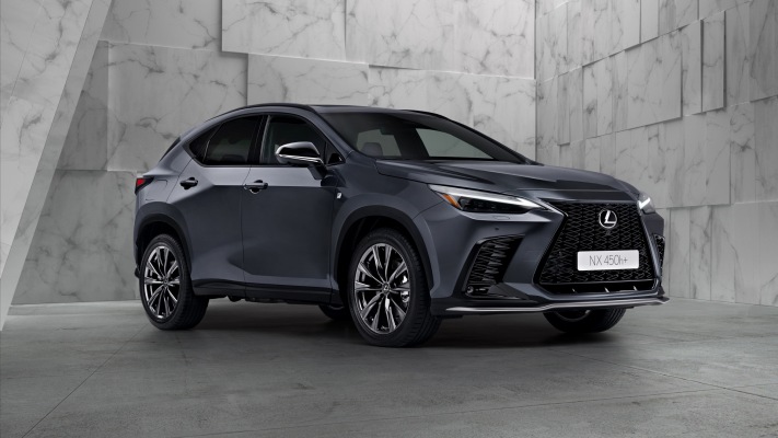 Lexus NX 450h+ F Sport 2022. Desktop wallpaper