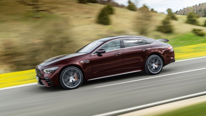 Mercedes-AMG GT 53 4-Door Coupe 2021. Desktop wallpaper