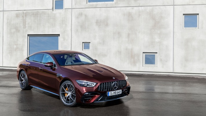 Mercedes-AMG GT 53 4-Door Coupe 2021. Desktop wallpaper