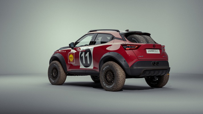 Nissan Juke Rally Tribute Concept 2021. Desktop wallpaper