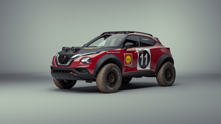 Nissan Juke Rally Tribute Concept 2021. Desktop wallpaper