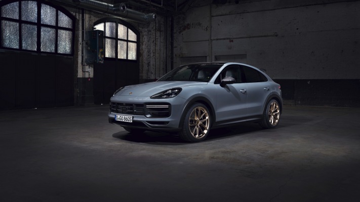 Porsche Cayenne Turbo GT 2022. Desktop wallpaper