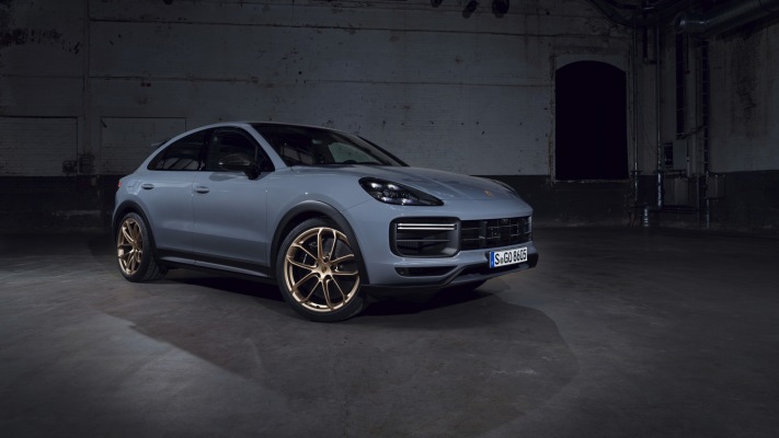 Porsche Cayenne Turbo GT 2022. Desktop wallpaper