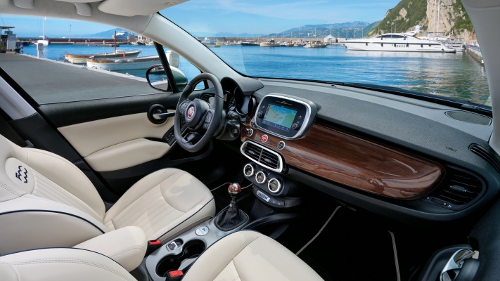 Fiat 500X Yachting 2021. Desktop wallpaper