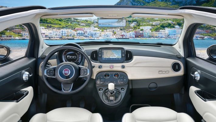 Fiat 500 Yachting 2021. Desktop wallpaper