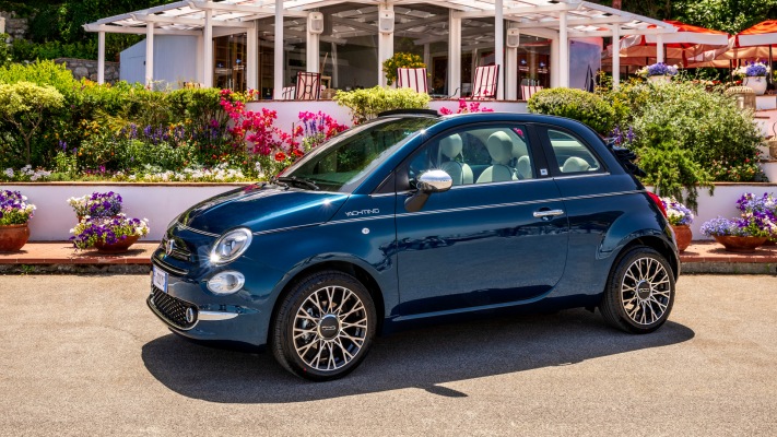 Fiat 500 Yachting 2021. Desktop wallpaper