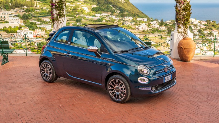 Fiat 500 Yachting 2021. Desktop wallpaper