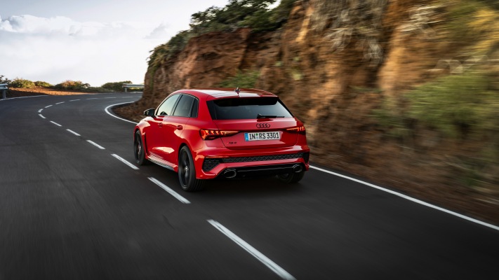 Audi RS 3 Sportback 2022. Desktop wallpaper