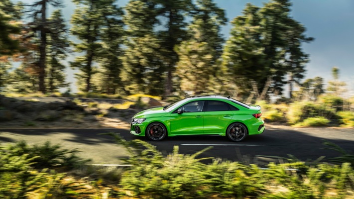 Audi RS 3 Sedan 2022. Desktop wallpaper