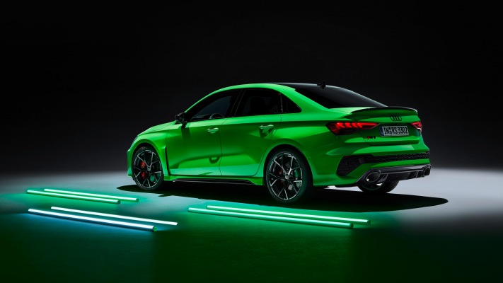 Audi RS 3 Sedan 2022. Desktop wallpaper