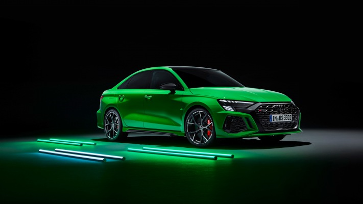 Audi RS 3 Sedan 2022. Desktop wallpaper