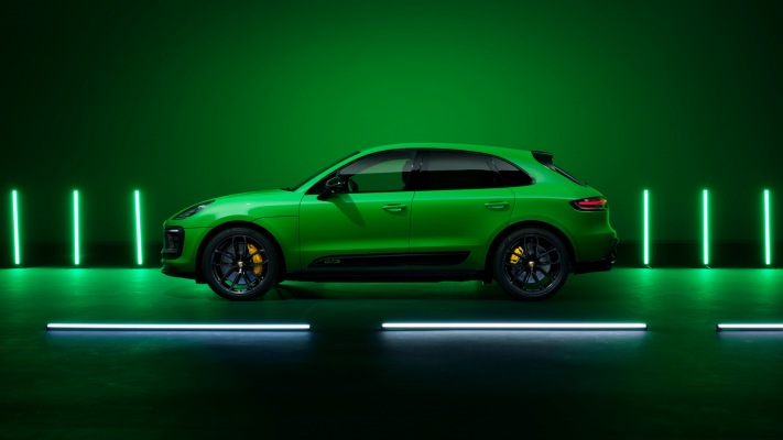 Porsche Macan GTS 2022. Desktop wallpaper