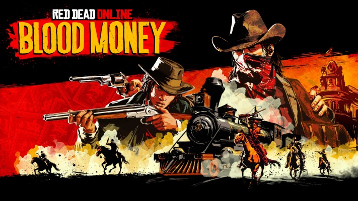 Red Dead Online: Blood Money. Desktop wallpaper