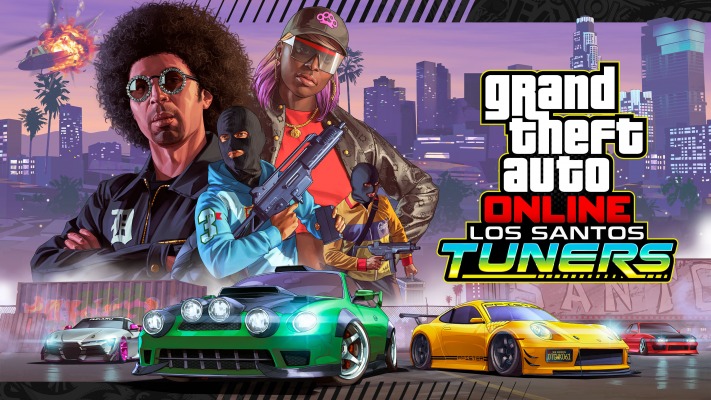 Grand Theft Auto Online: Los Santos Tuners. Desktop wallpaper
