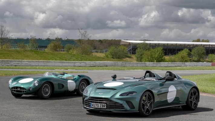 Aston Martin V12 Speedster DBR1 2021. Desktop wallpaper