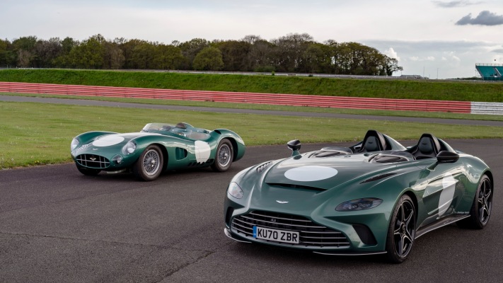 Aston Martin V12 Speedster DBR1 2021. Desktop wallpaper