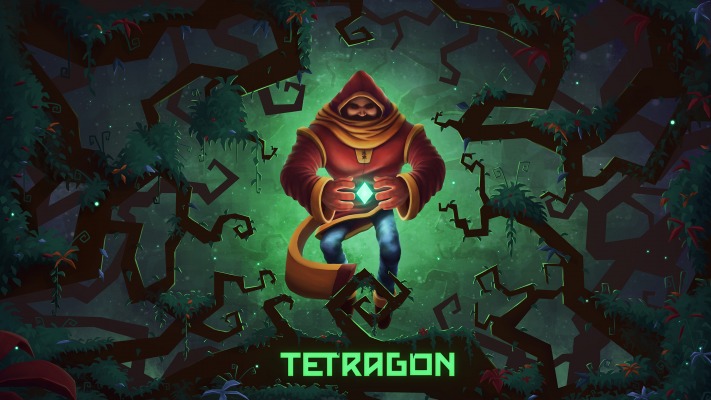 Tetragon. Desktop wallpaper