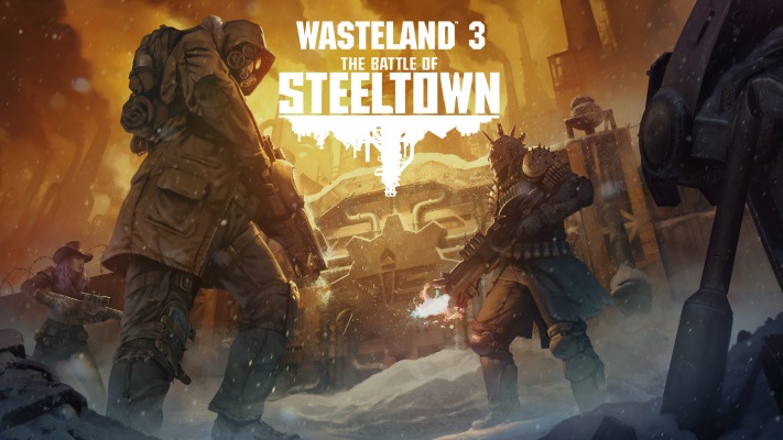 Wasteland 3: The Battle of Steeltown. Desktop wallpaper