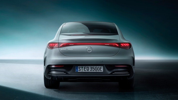 Mercedes-Benz EQE 350 2023. Desktop wallpaper